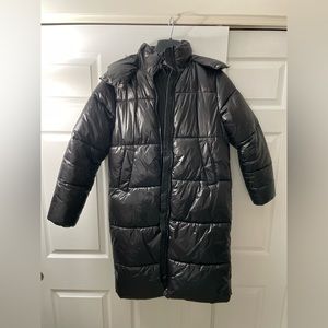 Puffer Coat- Black